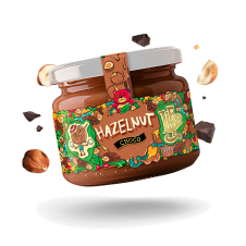 1 pl lískooříškového krému s čokoládou